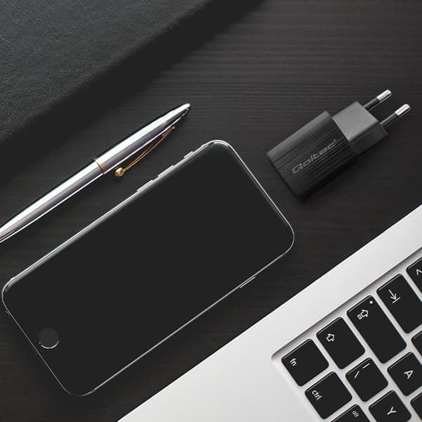 Qoltec 50764 mobilladdare Bärbar dator, Bärbar spelkonsol, Powerbank, Smartphone, Smartwa