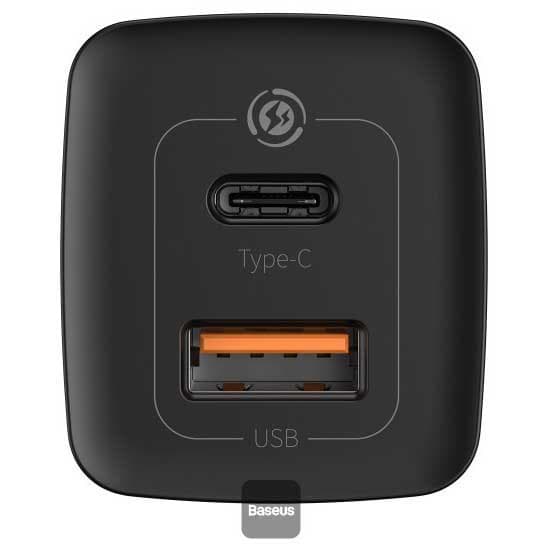 Baseus Gan2 Lite Usb-a- Og Usb-c-vægoplader