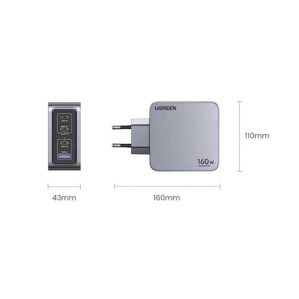 Ugreen X763 Usb-a- Og Usb-c-vægoplader