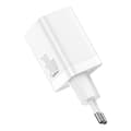Miniatyrbillede 3 af 6: Hurtig USB-oplader USB-C 30W PD QC Super Si Pro hvid