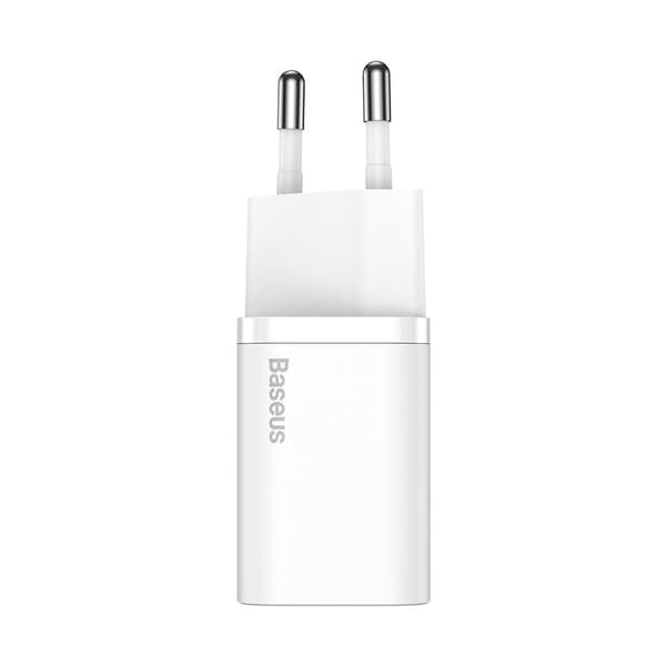 Hurtigoplader til iPhone Super Si 1C 20W Strømforsyning + USB-C - Lightning-kabel 1m hvid