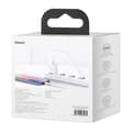 Miniatyrbillede 6 af 6: Hurtigoplader til iPhone Super Si 1C 20W Strømforsyning + USB-C - Lightning-kabel 1m hvid