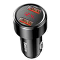 Miniatyrbillede 2 af 6: Billader 2x USB Magic Series Dual QC 3.0 45W 6A sort