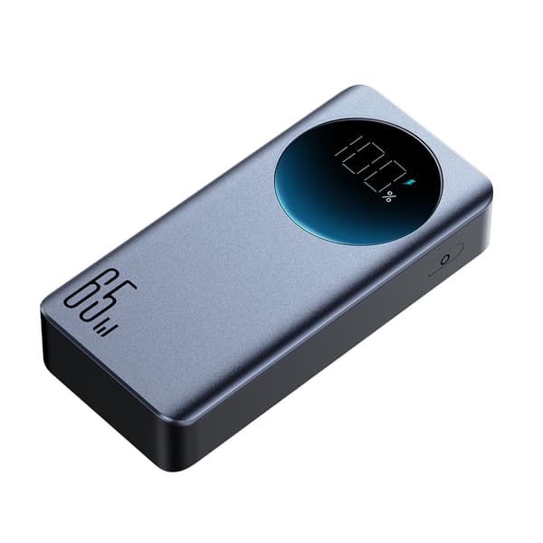 Digitaalinen virtapankki 20000mAH 65W 3A USB USB-C musta