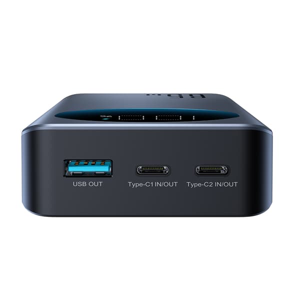 Digitaalinen virtapankki 20000mAH 65W 3A USB USB-C musta