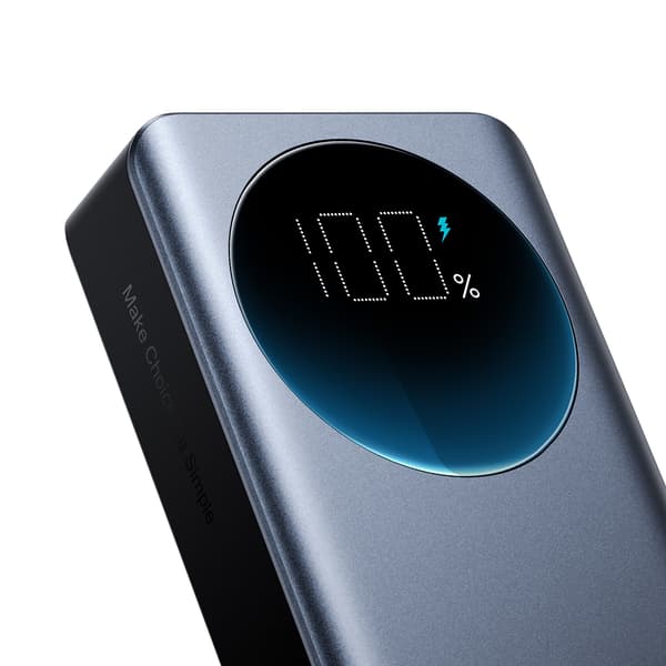 Digitaalinen virtapankki 20000mAH 65W 3A USB USB-C musta