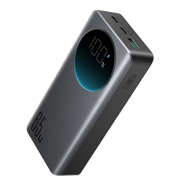 Digitaalinen virtapankki 20000mAH 65W 3A USB USB-C musta musta