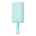 Miniatyrbild 4 av 6: Mini Powerbank MagSafe 10000mAh 20W med Lightning-kabel för iPhone 0,3m blå