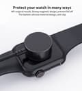 Miniatyrbillede 5 af 6: 5W induktiv oplader til Apple Watch + USB-C kabel, sort
