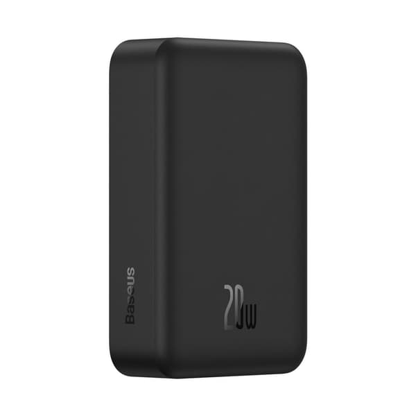 Powerbank Magnetic Mini 20000 mAh 20W + musta USB-C-kaapeli