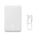 Miniatyrbillede 1 af 6: Powerbank Magnetic Mini 20000 mAh 20W + USB-C kabel, hvid