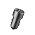 Miniatyrbillede 3 af 6: Bil cigarettænder fatning splitter, oplader 2x USB 3.1A 17W, sort