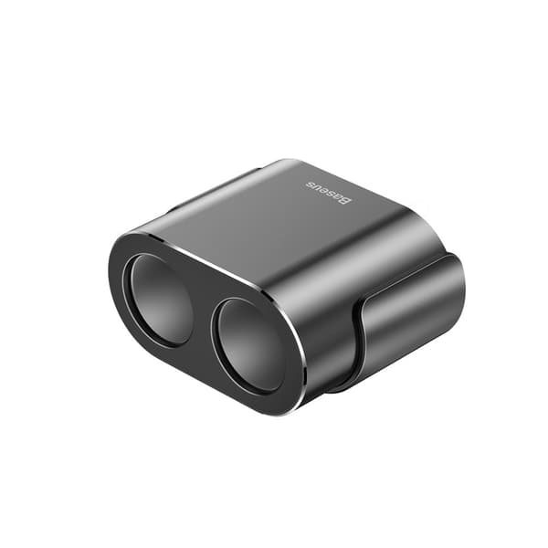Bil cigarettænder fatning splitter, oplader 2x USB 3.1A 17W, sort