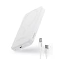 Miniatyrbillede 3 af 6: Mini powerbank 5000mAh 20W + USB-C kabel 20V / 3A hvid