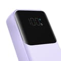 Miniatyrbillede 5 af 6: Powerbank 30W 10000mAh med indbygget iPhone Lightning og USB-C kabler lilla