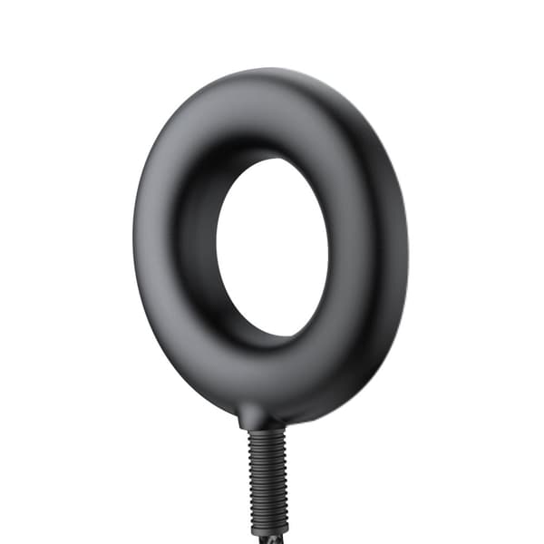 Langaton magneettinen laturi 15W USB / USB-C kaapelilla, musta