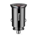 Miniatyrbillede 1 af 6: Smart biloplader med USB og USB-C QC PD porte, sort