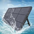Miniatyrbild 3 av 6: Solar solar laddare 200W bärbar solpanel svart