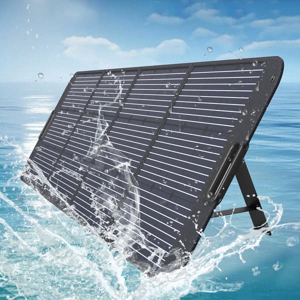 Solar solar laddare 200W bärbar solpanel svart