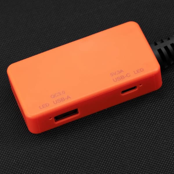 Solcelleoplader solpanel foldbar turistcamping 2 x USB 100 W
