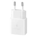 Miniatyrbillede 3 af 5: USB-C 15W PD AFC vægoplader + hvidt USB-C kabel