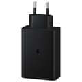 Miniatyrbillede 3 af 6: Netoplader 2x USB-C og 1x USB PPS PD 65W QC 3.0 AFC FCP sort