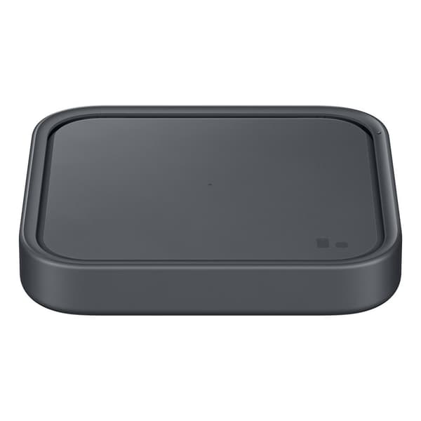 Superhurtig trådløs induktiv oplader 15W sort Grå