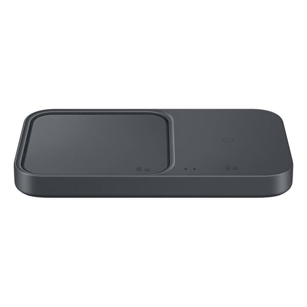 Induktiv oplader til to Duo-enheder 15W, sort Grå