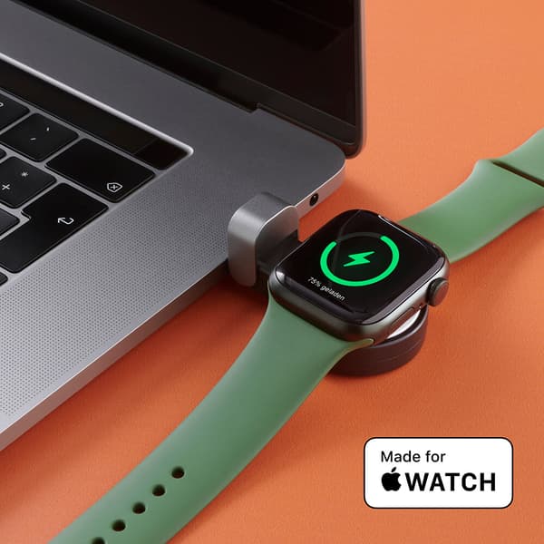 Laddare Trådlös för Apple Watch USB-C Svart