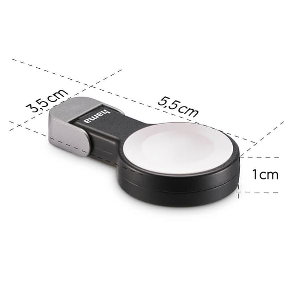 Laddare Trådlös för Apple Watch USB-C Svart
