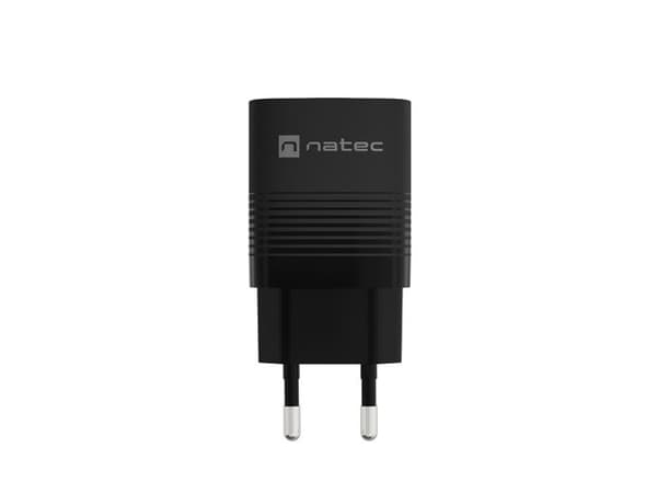 NATEC OPLADER RIBERA GAN 1X USB-A + 1X USB-C 30W