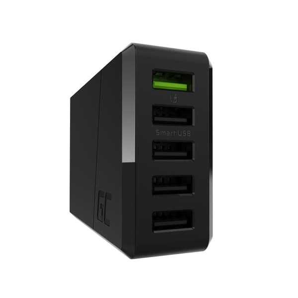 Green Cell CHARGC05 mobilladdare Svart inomhus