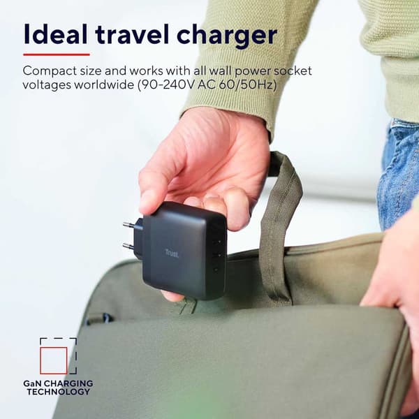 Trust 25380 Usb-c Vægoplader