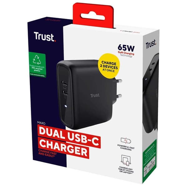 Trust 25380 Usb-c Vægoplader