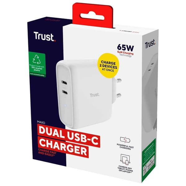 Trust 25381 Usb-c Vægoplader