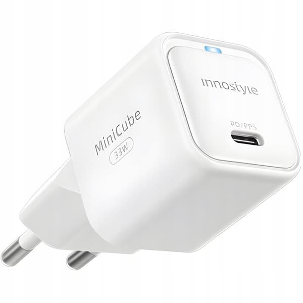 Innostyle Snabbladdare USB-C 33W USB Typ C GaN II For Samsung LED