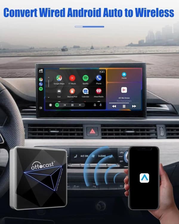 Ottocast A2Air Pro langaton sovitin Android Auto