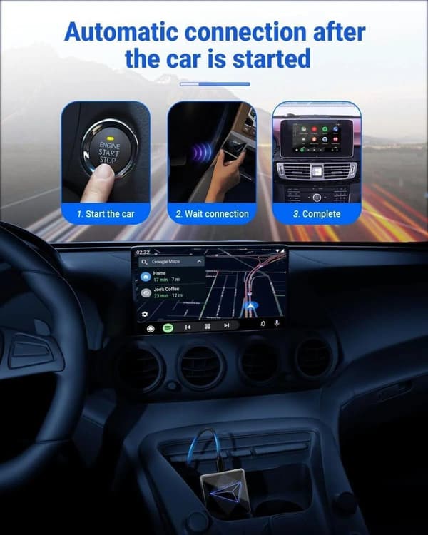 Ottocast A2Air Pro langaton sovitin Android Auto