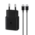 Miniatyrbild 3 av 6: Laddare - SAMSUNG - 25W - Ultra Snabb - USB-C - Svart