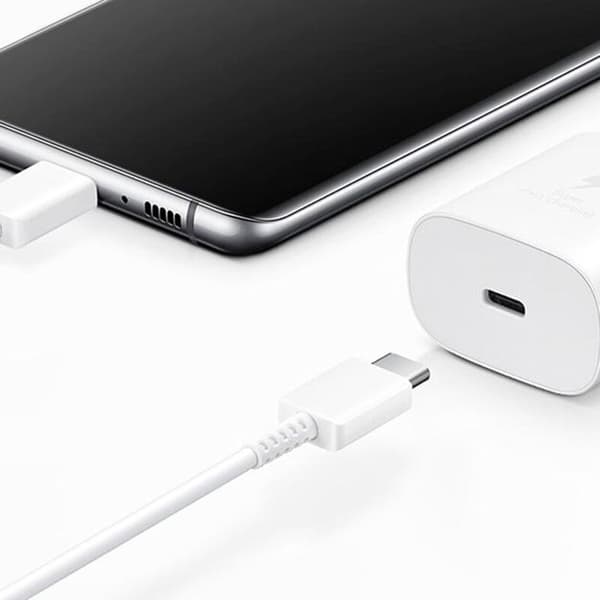 Laddare - SAMSUNG - 25W - Ultra Snabb - USB-C - Svart