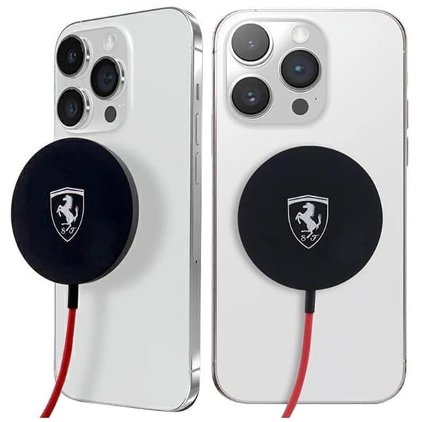 Ferrari 15W MagSafe induktiv lader - svart