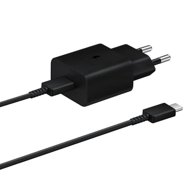 Samsung EP-T1510XBEGEU mobiililaitteen laturi Universaali Musta AC Pikalataus Sisätila