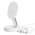 Miniatyrbild 1 av 4: Induktionsladdare - BELKIN - BoostCharge Pro - 15W - Fällbart stativ - Qi2