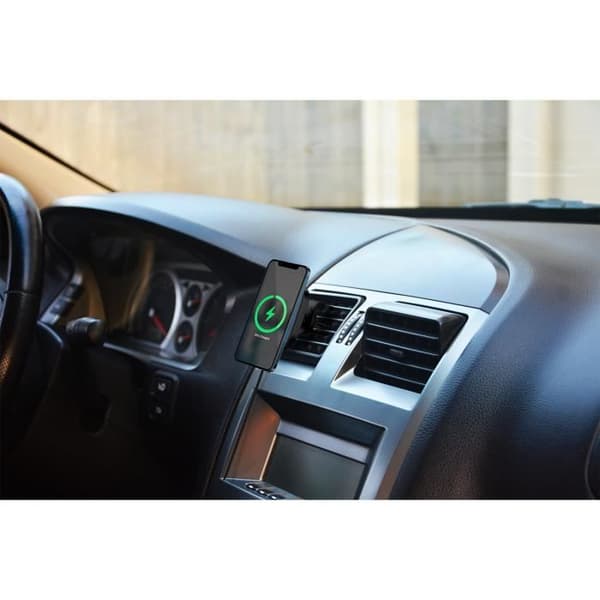 2 i 1 MagSafe 15W induktionsladdare med bilhållare Air Vent BigBen Connected Black