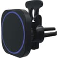 Miniatyrbild 1 av 4: 2 i 1 MagSafe 15W induktionsladdare med bilhållare Air Vent BigBen Connected Black