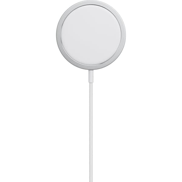 Apple MagSafe iPhone trådlös magnetisk laddare Vit