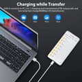 Miniatyrbild 6 av 6: 67W snabbladdare med USB C-kabel för Redmi Note 12 Pro 11 11s,2-portars USB-laddare med PD 45W,turboladdare för Xiaomi