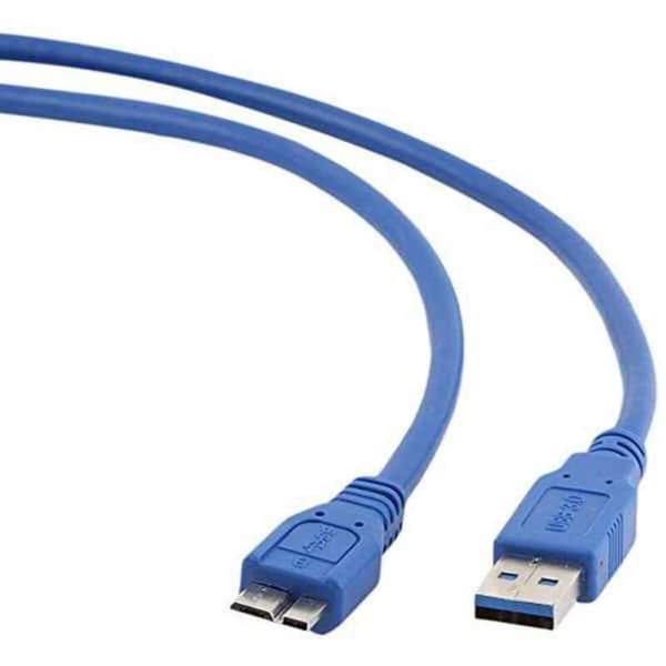 USB 3.0 A till Micro USB B Kabel GEMBIRD CCP-mUSB3-AMBM-0.5M (0,5 m) Blå 50 cm