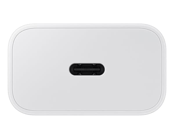 Samsung 25W USB-C GaN Strömadapter – Vit