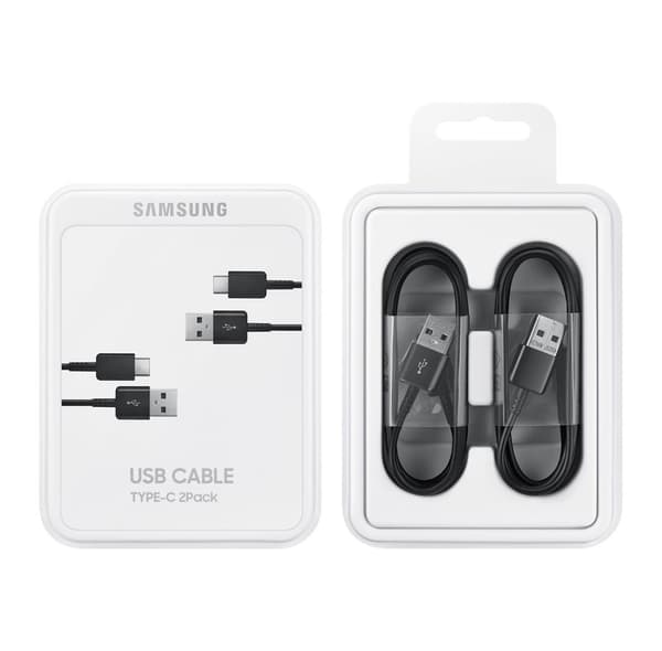 Samsung USB-A – USB-C 1,5m kabel – Svart -2st